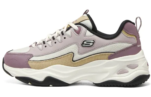 Skechers Dlites 1.0 'Mauve Yellow White' Women's