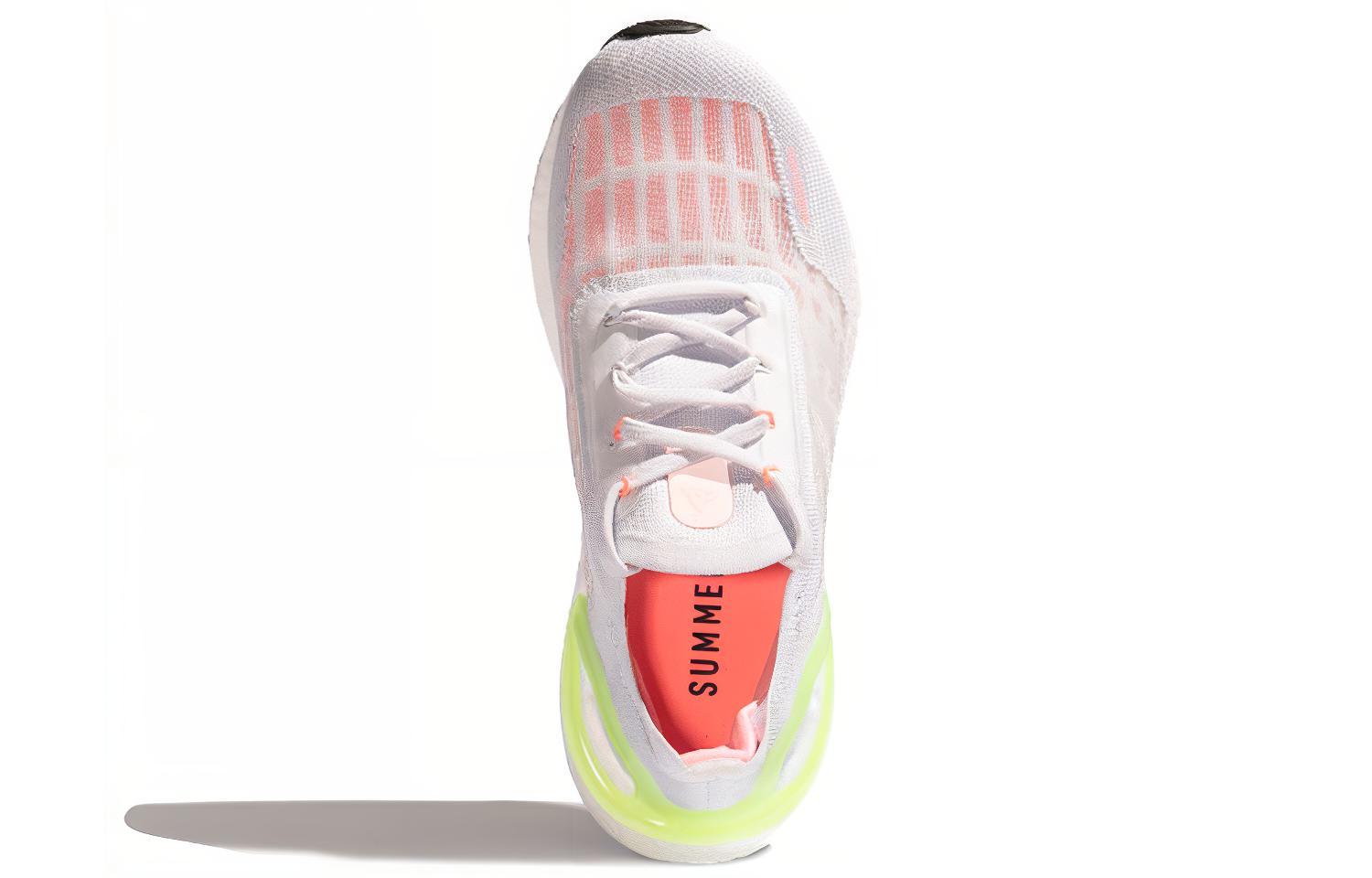 Женские кроссовки adidas ULT (серые с красным и зеленым) — Серый / красный / зелёный — фото 4