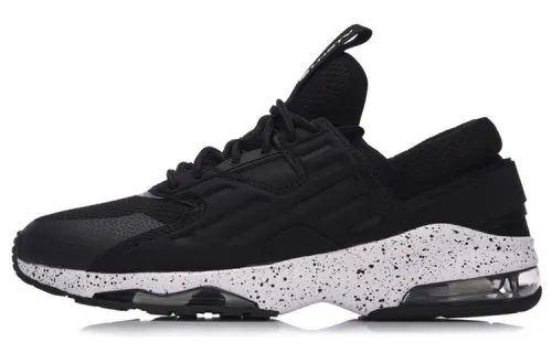 Li Ning Low top Running Shoes Women's Black White