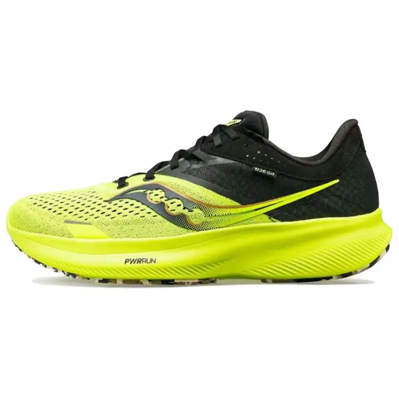 saucony Ride 16 'Citron Black'