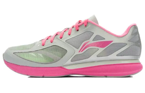 Li Ning Textile, Synthetic Leather Cushioning Lightweight Abrasion Resistant Slip Resistant Low top Running Shoes