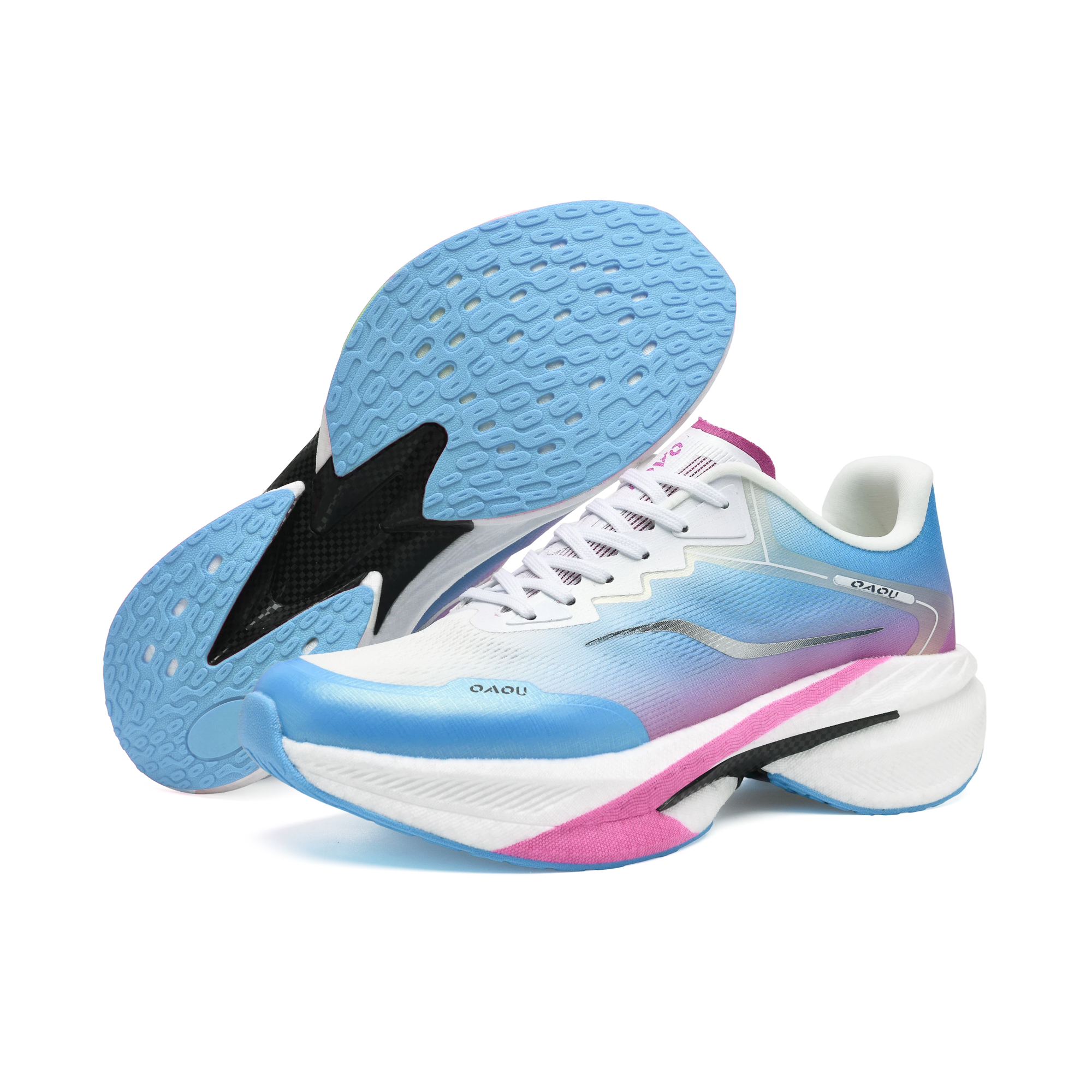 OAOU Low top Running Shoes Unisex Starry Sky Purple