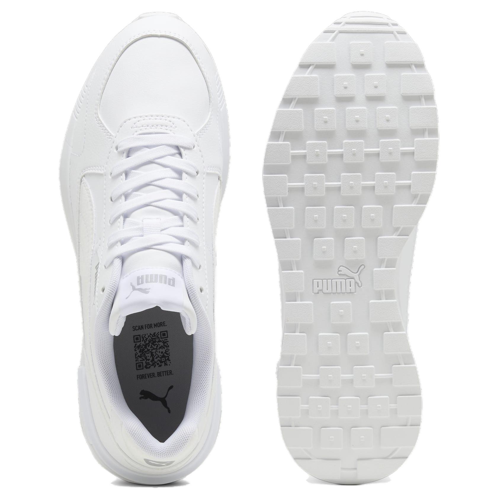 PUMA Graviton Slip Resistant Low top Running Shoes Unisex White