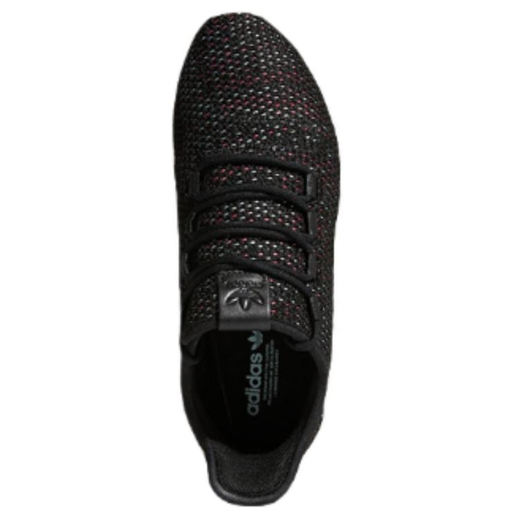 Женские кроссовки adidas originals Tubular Shadow (черно-белые) — Чёрный / белый — фото 5