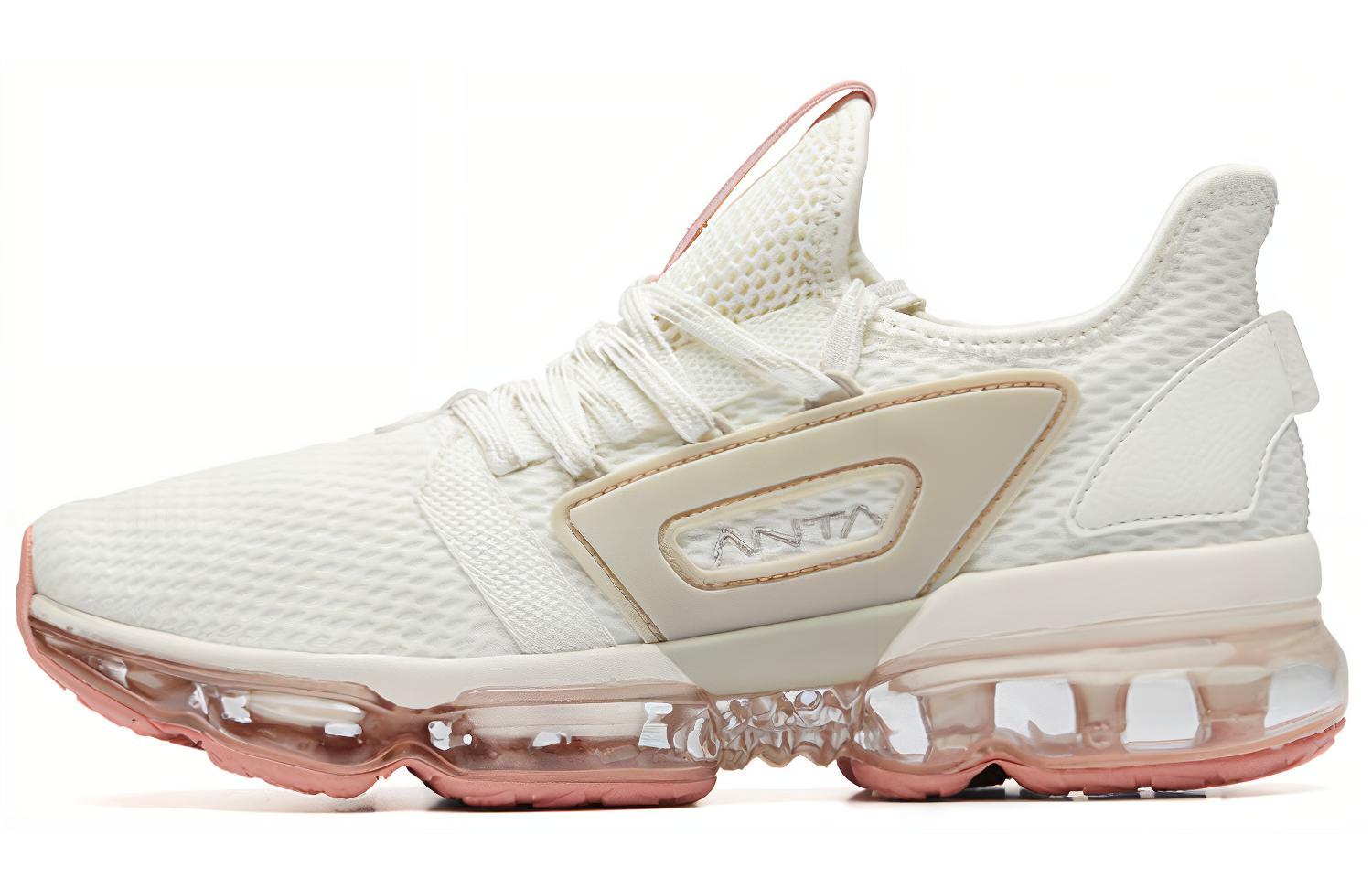 Anta SEEED Full Length Air Cushion Textile, Synthetic Leather Cushioning Slip Resistant Lightweight Low top