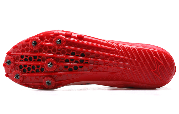 HEALTH 1200 Carbon Plate Sprint Racing Running Shoes Unisex White Red