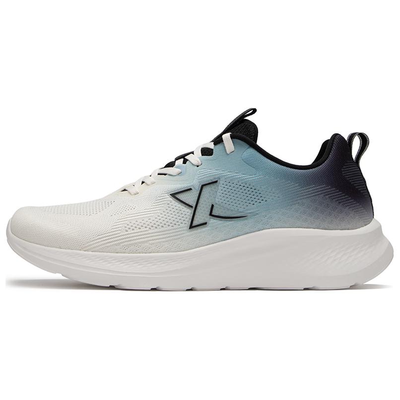 XTEP Cushioning Rebound Low top Running Shoes Men’s White Blue Black