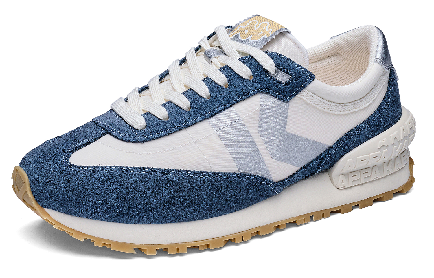 Kappa Slip Resistant Abrasion Resistant Low top Running Shoes Unisex Blue White