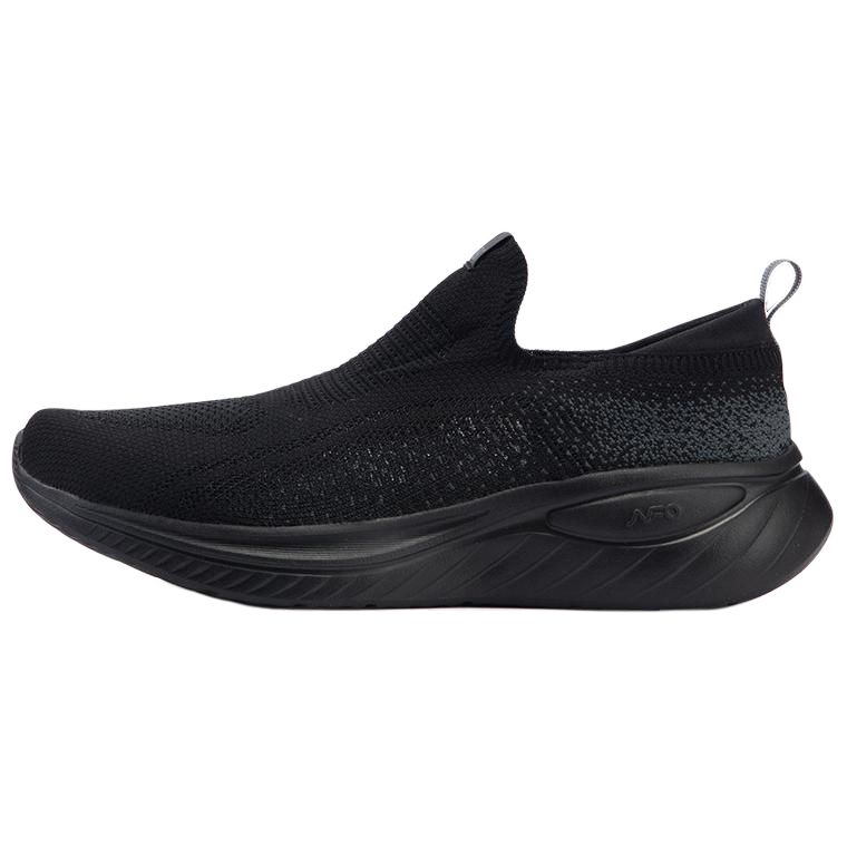 361° Suede Wear resistant And Lightweight Low top Running Shoes Men’s Black