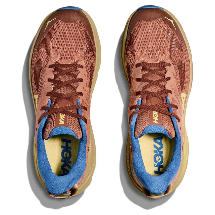 HOKA ONE ONE Challenger 8 Cushioning, Wear Resistant Low top Running Shoes Men’s Dark Red