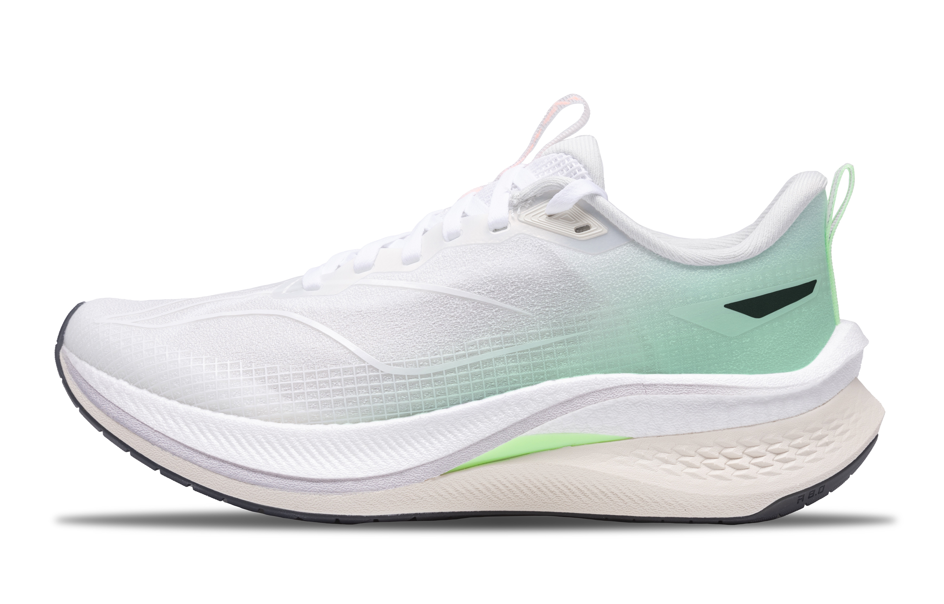 Li Ning Red Hare 7 Pro Breathable And Lightweight Low top Running Shoes Women’s White Green