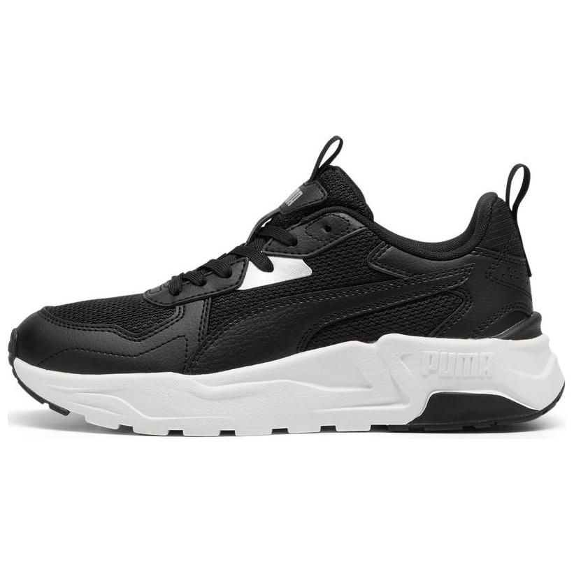 PUMA Trinity Lite Slip Resistant Abrasion Resistant Low top Running Shoes Unisex Black