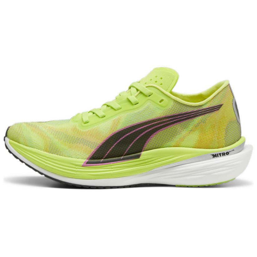PUMA Deviate Nitro Elite 2 Comfortable Slip Resistant Low top Running Shoes Women's Green
