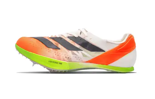 Adidas Adizero Prime Slip Resistant Low top Sprint Running Shoes Unisex Orange