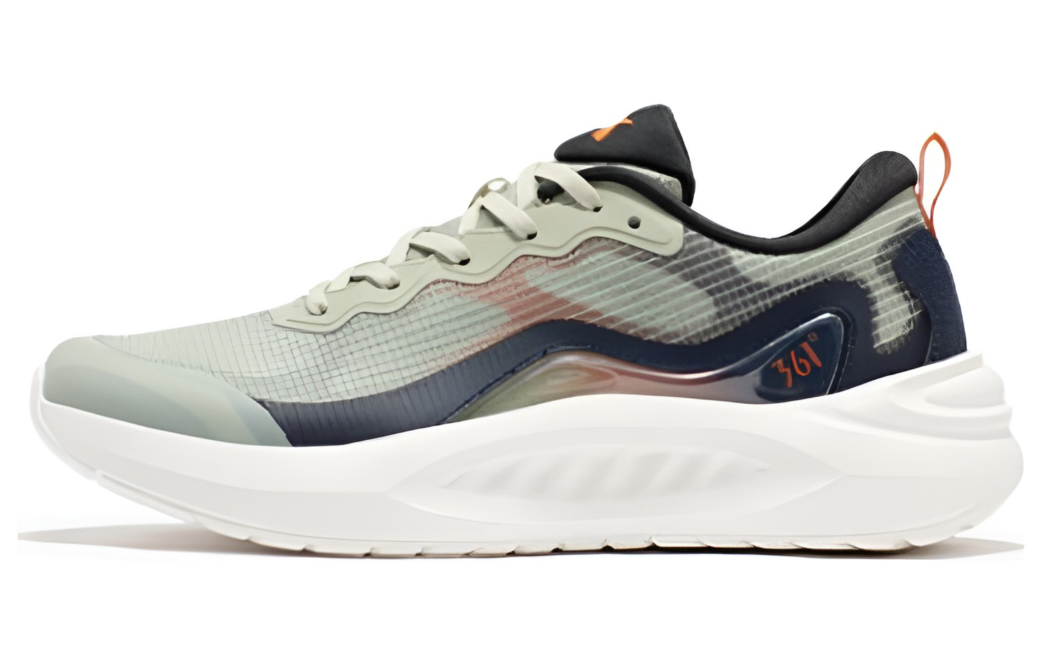 361° Mesh Cushioning Breathable Cushioning Breathable Low top Running Shoes Men’s Light Azurite