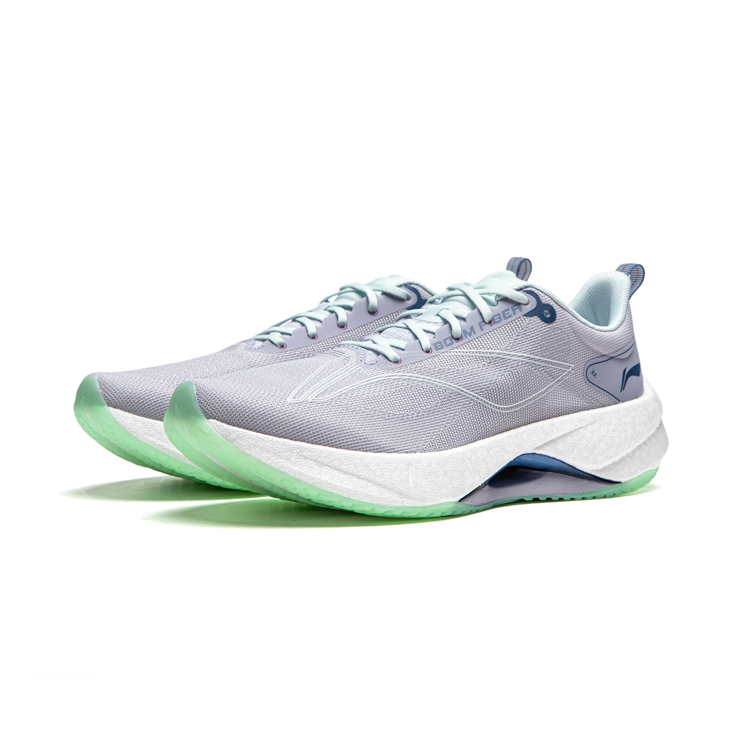 Li Ning Super Light 21 Low top Running Shoes Women’s Purple Smoke Blue