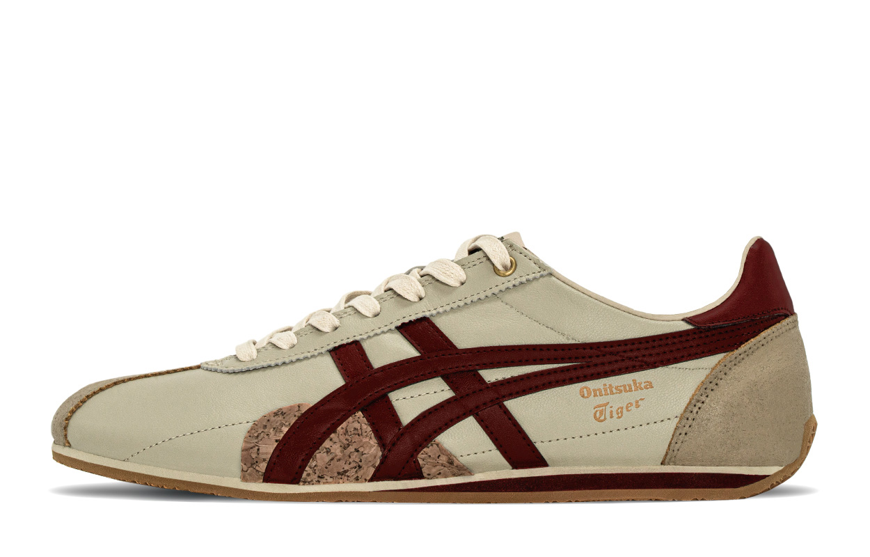 Onitsuka Tiger Runspark Cushioning Lightweight Cushioning Lightweight Low top Running Shoes Unisex White Red