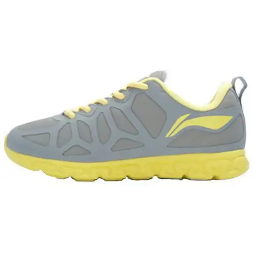 Li Ning Running Shoes Women's Low Top Gray/Yellow