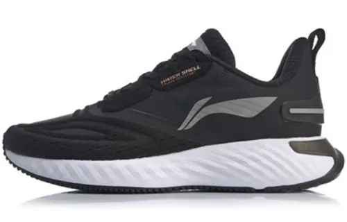 Li Ning Cloud 5 V Shield Versatile Cushioning Breathable Low top Running Shoes Women's Black White