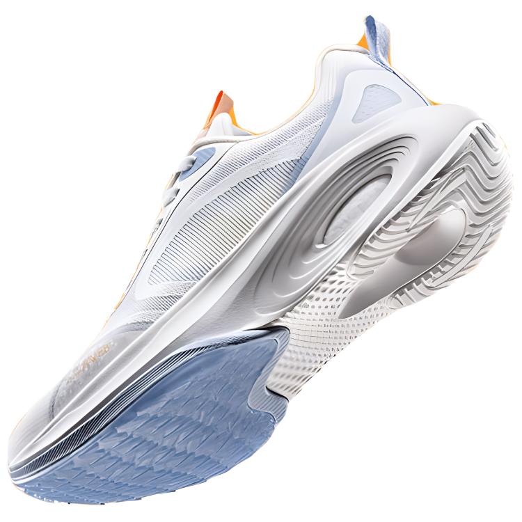 Anta Spiritual Arc Slip Resistant Low top Running Shoes Women’s White Blue