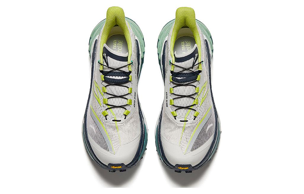 Anta Cushioning, Wear Resistant Low top Running Shoes Men’s Gray Yellow