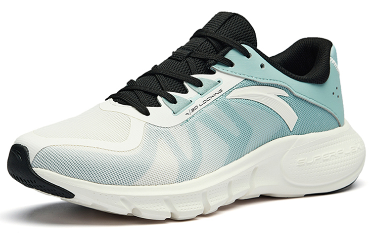 Anta Comfortable Textile, Leather Cushioning Slip Resistant Abrasion Resistant Breathable Lightweight Low top