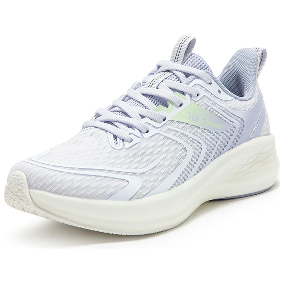 361° Comfortable And Trendy Mesh Slip Resistant Abrasion Resistant Low top Casual Running Shoes Women’s Gray Purple