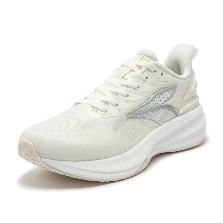 361° Titan CQT2.0 Comfortable Cushioning Slip Resistant Abrasion Resistant Low top Running Shoes Women’s Feather White