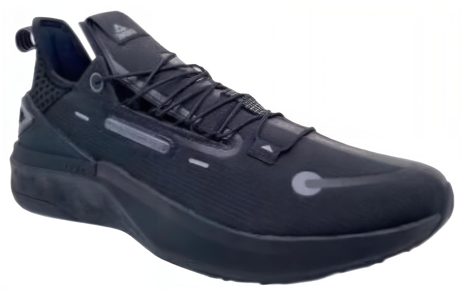PEAK State Pole 4.0 Cushioning, Wear Resistant Low top Running Shoes Unisex All Black