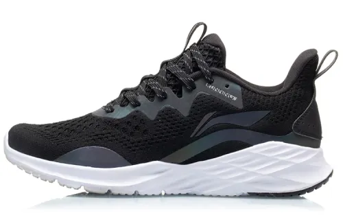 Li Ning Free Start Cushioning, Wear Resistant Low top Running Shoes Women's Black