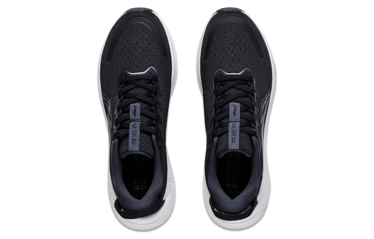 Li Ning YueYing 3.0 Comfortable Cushioning Slip Resistant Abrasion Resistant Low top Running Shoes Women’s Black