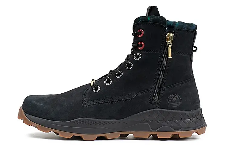Timberland Brooklyn Side Zip Boots 'Black Nubuck'