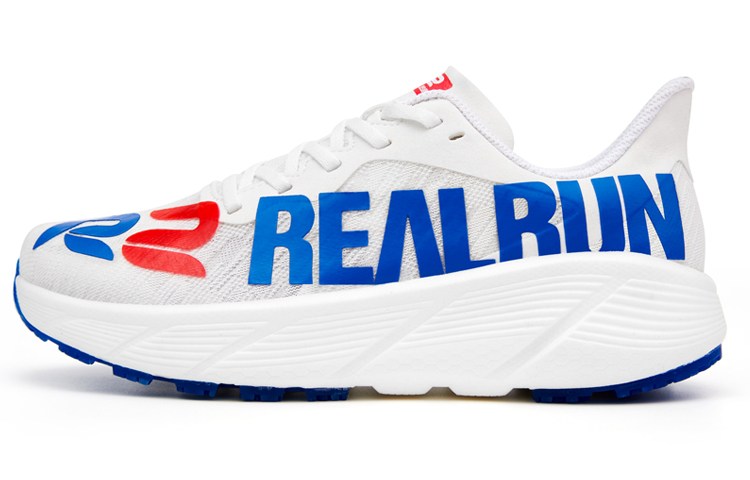 R2 REALRUN Mesh Marathon Running Shoes Unisex White Blue Red