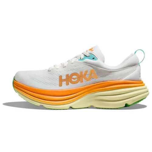 HOKA ONE ONE Bondi 8 Blanc De Blanc Solar