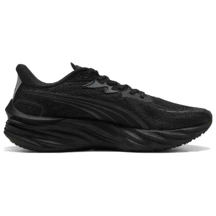 PUMA Velocity NITRO 4 Cushioning Abrasion Resistant Low top Running Shoes Men’s Black