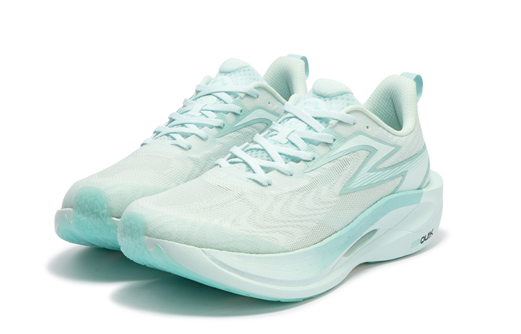 361° Flame 2ET Fabric Low top Marathon Physical Fitness Test & Exam Running Shoes Unisex Sheer Blue