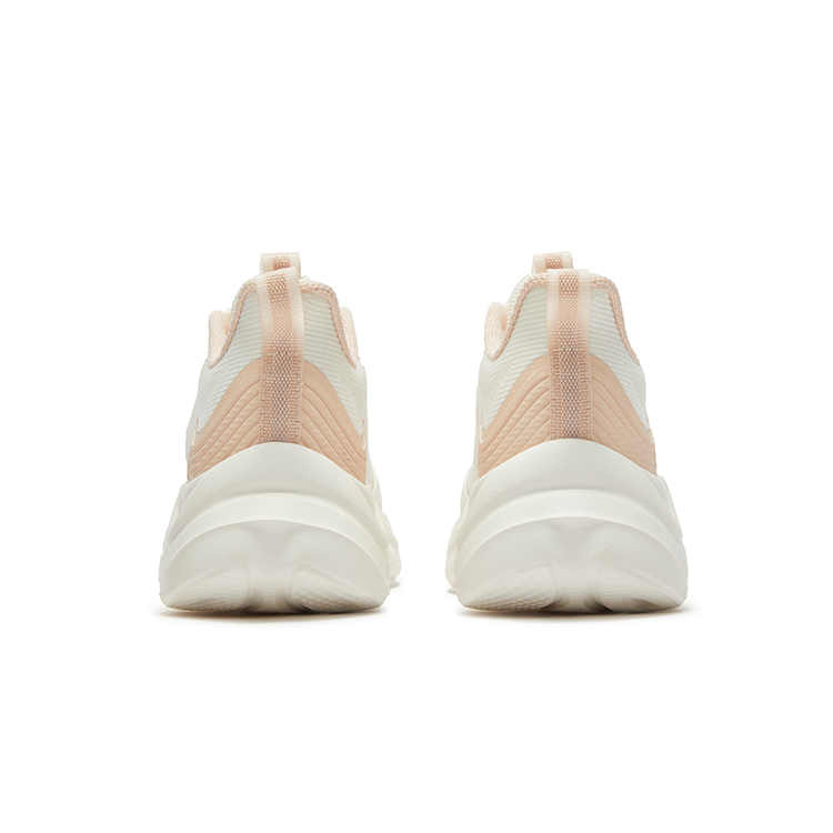 361° Wear resistant, Lightweight, Breathable, And Non slip. Low top Running Shoes Women’s White Pink