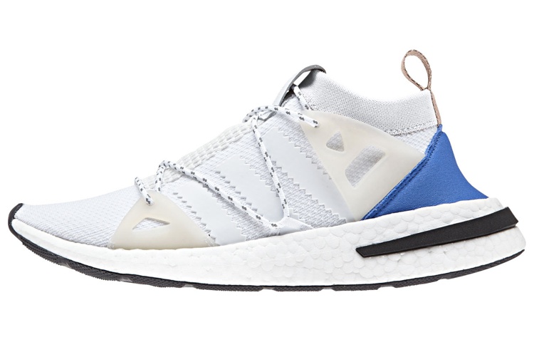 Adidas originals Ultraboost 22 Arkyn Cloud White Ash Pearl (W) Comfortable Shock Absorbing Anti-Slip Low-top Casual Running Shoes Women's White Blue