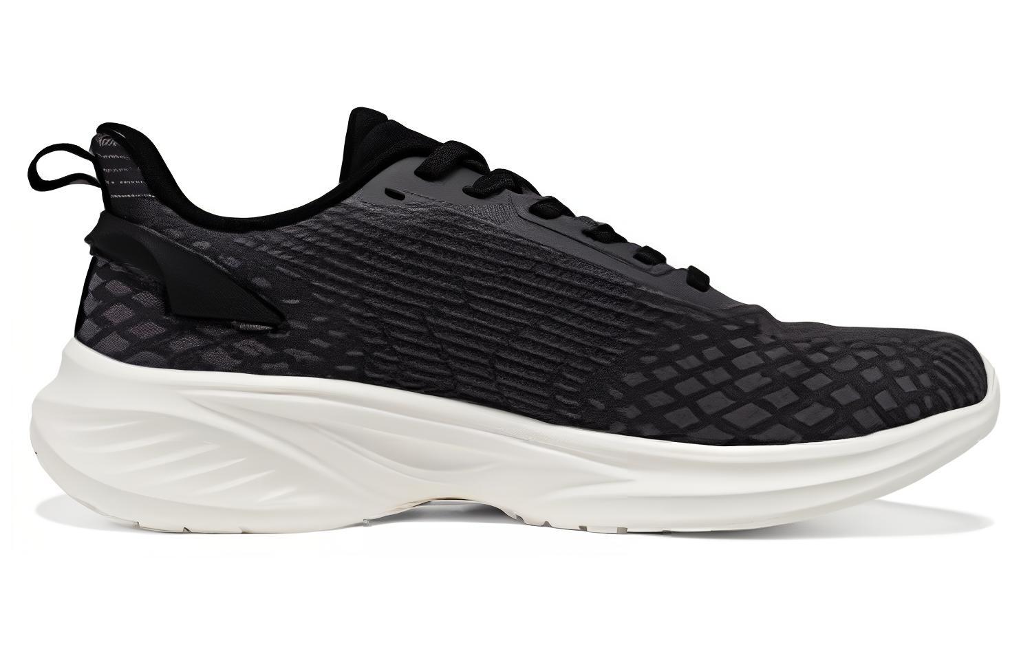 361° Cushioning Abrasion Resistant Lightweight Low top Running Shoes Men’s Black