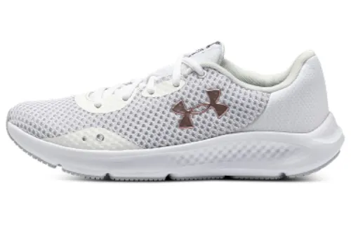 Under Armour Charged Pursuit 3 Metallic 'White Pink' Women's