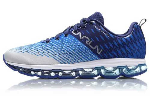 Li Ning Air Cushion Arc Cushioning Support Low top Running Shoes Unisex Crystal Blue