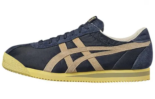 Onitsuka Tiger Corsair Vin Abrasion Resistant Low top Casual Shoes Unisex Blue Black