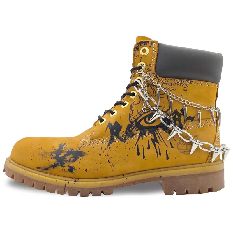Timberland PREMIUM Thermal Abrasion Resistant Cushioning Short Outdoor Boots Men's Yellow