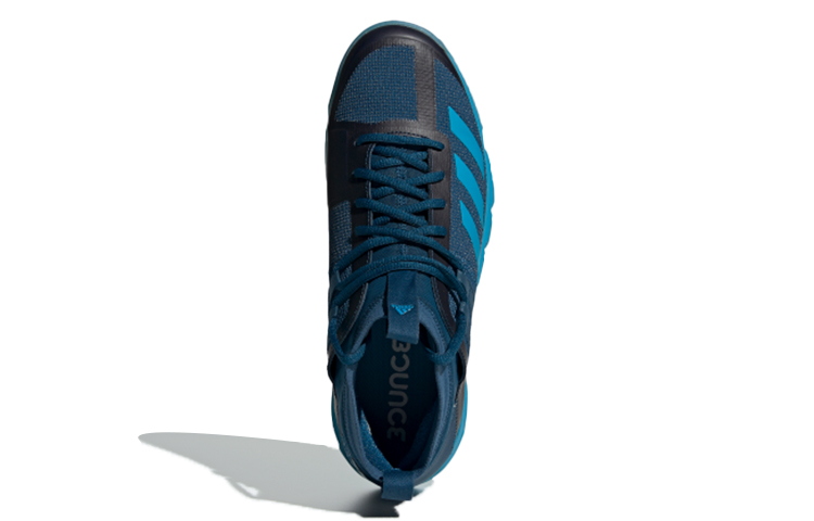 Мужские кроссовки adidas Wucht P7 (синие) — Бирюзовыйсиний / чёрный — фото 5