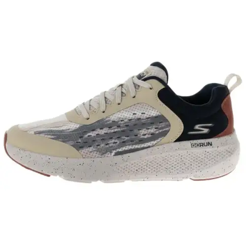 Skechers GO RUN Elevate Comfortable Low top Running Shoes Men's Yellow Gray