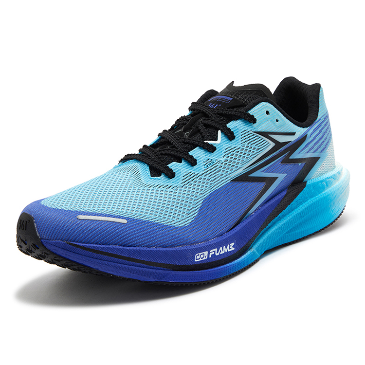 361° Blitz Speed 4 Pro Mesh Low top Racing Running Shoes Unisex Aquarius Blue