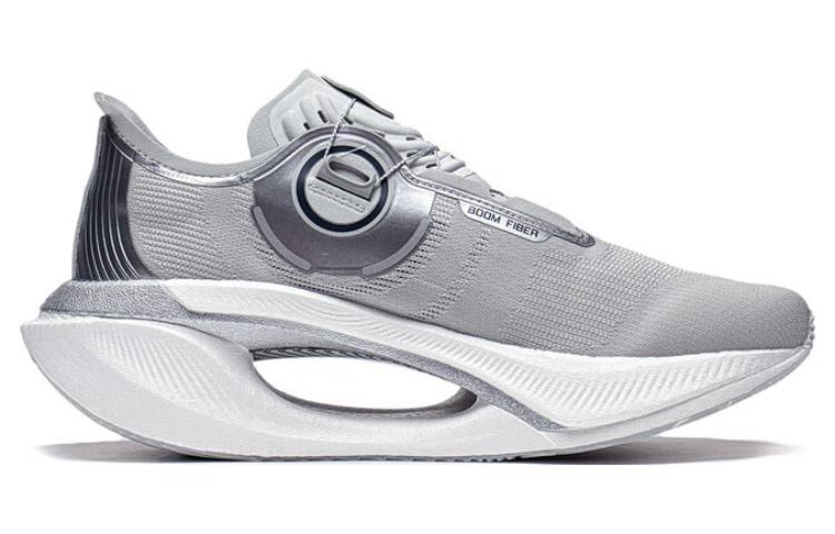 Li Ning Shadow 2.0 Abrasion Resistant Low top Nitrogen Technology Running Shoes Unisex Gray