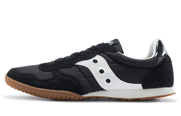 Saucony Bullet Textile, Synthetic Leather Cushioning Slip Resistant Abrasion Resistant Breathable Low top Running Shoes