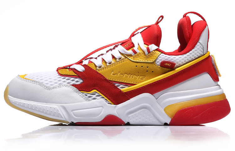 Li Ning Journey Cushioning Slip Resistant Abrasion Resistant Breathable Lightweight Low top Running Shoes Women’s