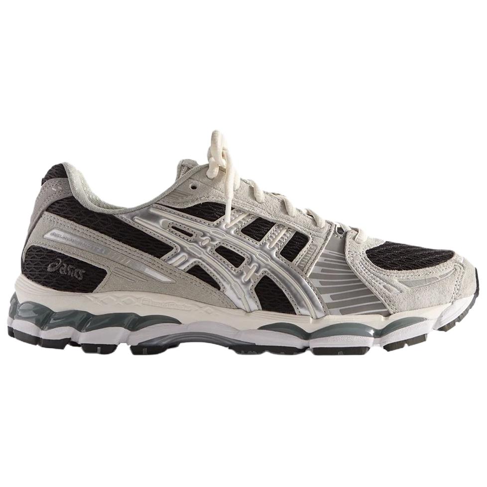 KITH x ASICS GEL Kayano 12.1 Abrasion Resistant Low top Casual Running Shoes Unisex Gray Black